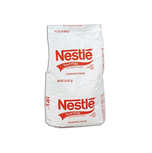 Nestle Hot Chocolate Mix (Whip Cocoa) - Vending Size - 2lb Bags - 12 Ct.