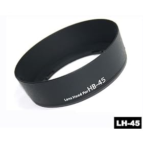 GSI Super Quality Lens Hood for NIKON 18-55mm f/3.5-5.6GII AF-S DX NIKKOR, and NIKON 18-55mm f/3.5-5.6G AF-S VR DX NIKKOR Lenses- Functions Exactly as the Nikon HB-45, Provides Protection from Light and Impact