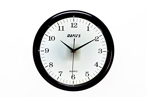 Algopix Similar Product 11 - Maples Clock White LED Plastic Wall