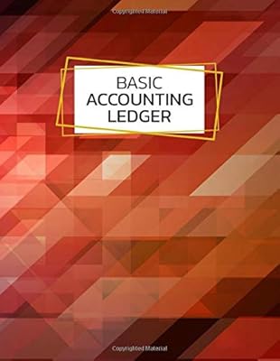 Basic Accounting Ledger: Simple Accounts Ledger for Home or Small Business : 8.5" x 11" : 90 Pages