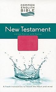 CEB Common English Bible New Testament with Psalms, Limited Edition Pink/Chocolate Brown DecoTone