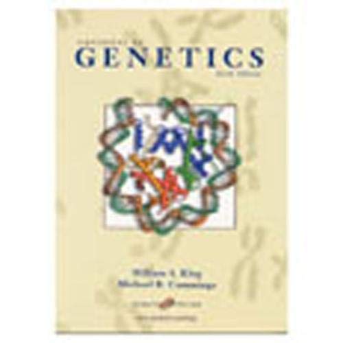 Concepts of Genetics (6th Edition) by William S. Klug