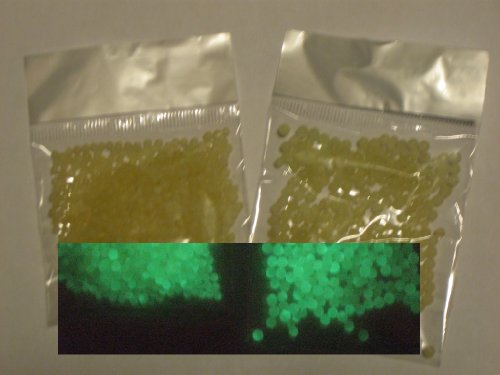 2 Bag BOSTON WORLD LIMITED Glow In Dark Crystal Magic Gel Jelly Ball Soil 5g each - Ball Size are 2mm-2.5mm