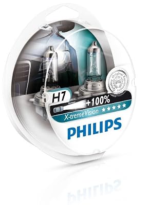 Philips 12972XVS2 Lot de 2 ampoules de phare X-treme Vision H7
