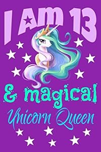 I Am 13 And Magical: Beautiful Unicorn Gift Journal And SketchBook For 13 Years Old Girls by My Small books Editions