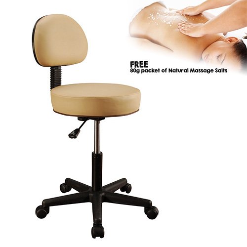 

MT Massage Backrest Stool - Beige