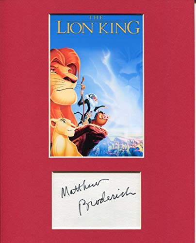 Algopix Similar Product 5 - Matthew Broderick Disney Voice The Lion