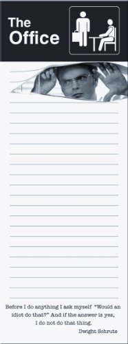 The Office Dwight Schrute Note Pad Jotter Pad, 3 1/8