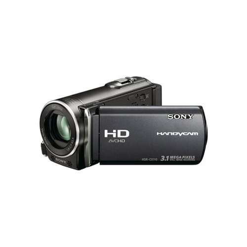 Sony Handycam HDRCX110 25X Zoom Digital Camcorder Silver (HDRCX110)