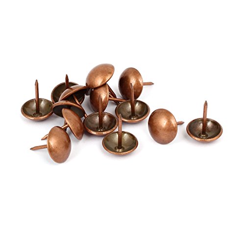 Algopix Similar Product 15 - uxcell 16mm Dia Metal Upholstery Tack