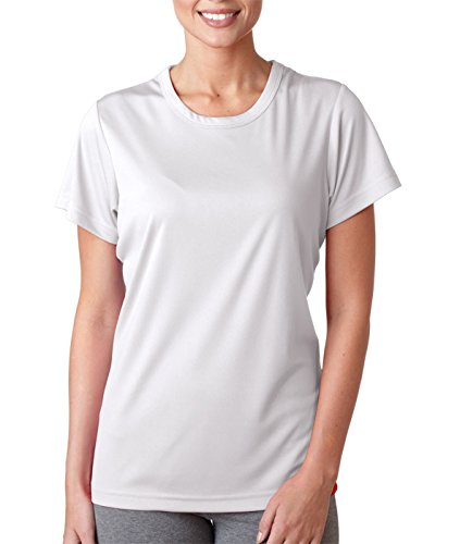 UltraClub womens Cool & Dry Sport Performance Interlock Tee(8420L)