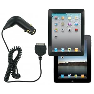 Kit In-Car Charger for Apple iPad / iPad 2 - Black Kit In-Car Charger for Apple iPad / iPad 2 - Black