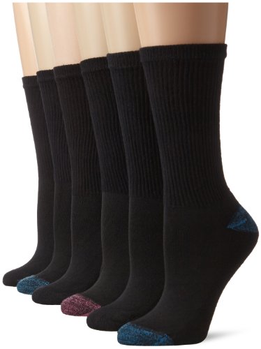 Hanes Women's Cushion Crew - Larger Shoe Size Hanes Women's Cushion Crew