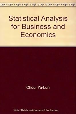 Statistical analysis for business and economics