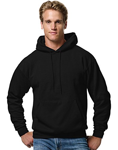 HN 7.8 OZ COMFBLND P/O HOOD (BLACK) (4XL)