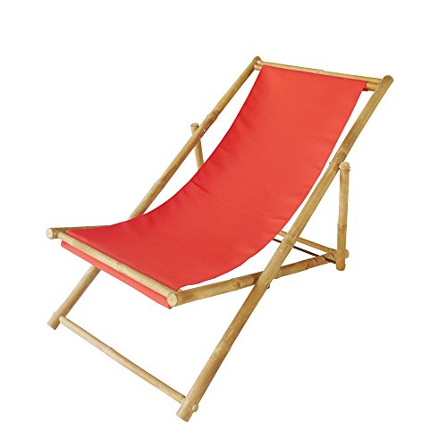 Algopix Similar Product 17 - Phat Tommy Foldable Sling Chair, Red
