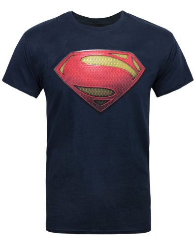 Official Superman Man of Steel Textured Men's T-Shirt