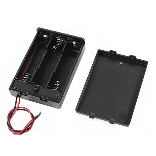 

TOOGOO(R) 3 Pcs Wired ON/OFF Switch 3 x AA 4.5V Batteries Battery Holder Case