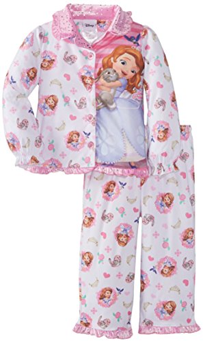 

Sofia the First Girl's 2-6X Toddler Princess Sofia Hugs Coat Pajama Set