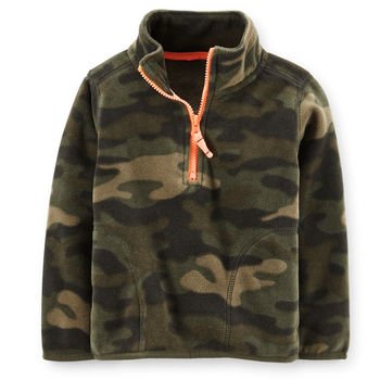 Carter's Baby Boys' Microfleece Zip-Front Jacket