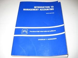 Introduction to management accounting