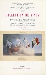 COLLECTION DE VINCK T.6 REVOLUTION 1830 MONA.JUIL