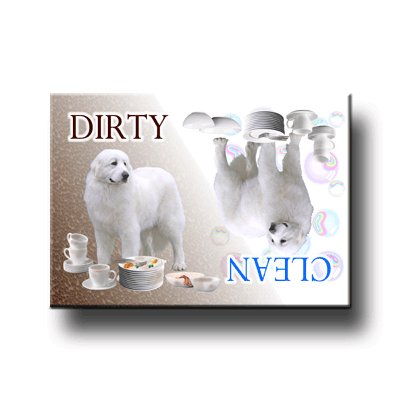 Great Pyrenees Dishwasher Magnet