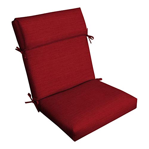Algopix Similar Product 7 - Allen roth 1 Piece Cherry Red High Back
