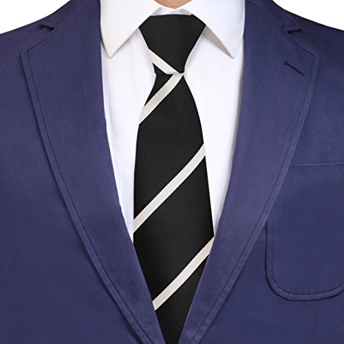 Algopix Similar Product 18 - YG CID00602 Black Mens Warehouse Tie