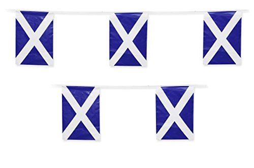 Scotland Flag Scottish String Flags Banner 33ft Decoration
