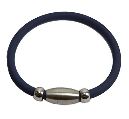 Titanium Magnetic Therapy Sport Power Balance Band Bracelet Negative Ion Silicone Rubber