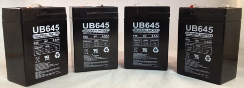 

American Hunter DE645DC Game Feeder Battery By PowerStar - 4 Pack