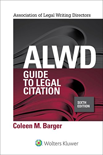 Algopix Similar Product 4 - ALWD Guide to Legal Citation Aspen