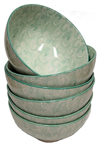 Algopix Similar Product 7 - 6 Piece 6 Fine Porcelain Cereal and