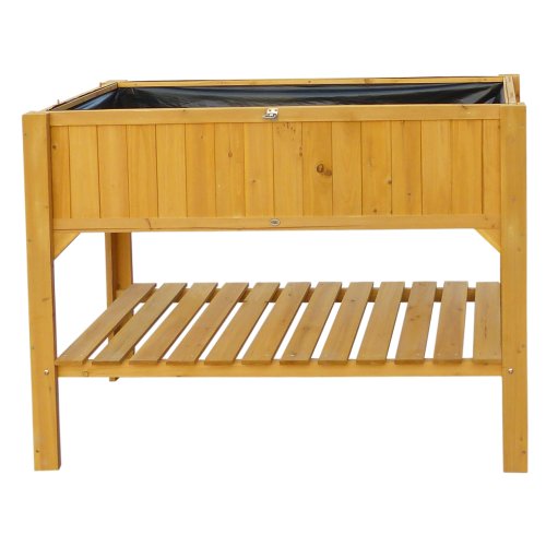 Habau 2854 Jardinière surélevée avec étage inférieur de stockage