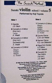 Suzuki Violin School, Vol. 5 (Suzuki Method Core Materials)