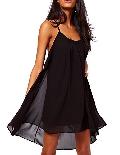 Grace Karin® Women's Sleeveless Backless Chiffon Casual Dresses