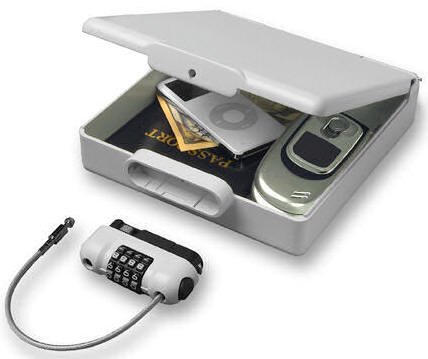 

Travel Safe Lock Box - Black