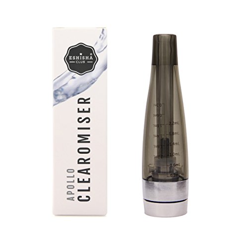 eShisha Club Stellar Apollo | Premium Spare Clearomiser | Black ...