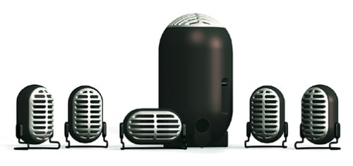 Altec Lansing XA3051 5.1 Speakers 6-Speaker Black Silver