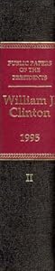 Public Papers of the Presidents of the United States, William J. Clinton, 1995, Book 2, July 1 to December 31, 1995