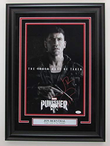 Algopix Similar Product 3 - Jon Bernthal MarvelPunisher Signed