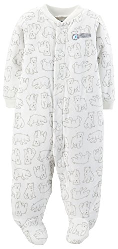 Carter's Baby Boys' Play Fleece Footie (Baby) - Bear