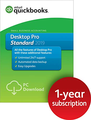Algopix Similar Product 17 - QuickBooks Desktop Pro Standard 2019 1