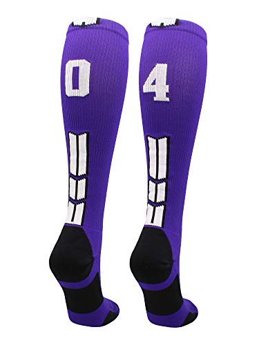 Algopix Similar Product 13 - MadSportsStuff Player Id Number Socks
