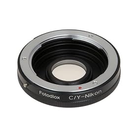 Fotodiox Lens Mount Adapter - Contax/Yashica (also known as C/Y CY) Lens to Nikon Adapter