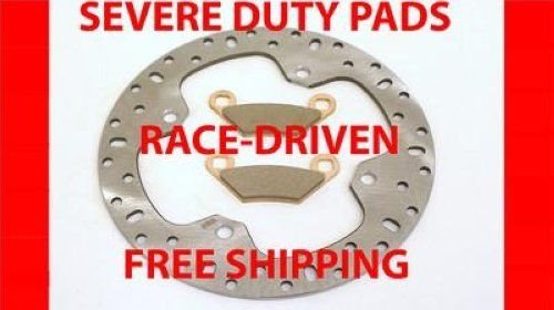 

2013 2014 POLARIS SPORTSMAN 850XP 850 XP REAR BRAKE ROTOR DISC & BRAKE PAD