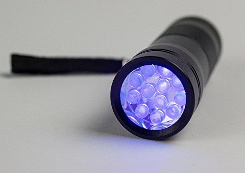 12 LED UV ultra violet Black Light Flashlights torch light, urine/stain detector,Black Color: Black, Model: , Outdoor & Hardware Store - Image 3