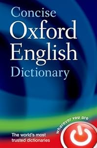 Concise Oxford English Dictionary: Main edition