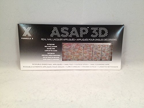 Algopix Similar Product 11 - Formula X ASAP 3D Nail Appliqus